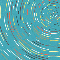 Colour Hexagon Tile Connection art background design illustration