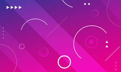 Minimal geometric background. Dynamic shapes composition. Eps10 vector