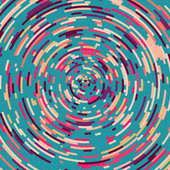 Colorful Universe Distribution Computational Generative Art background illustration