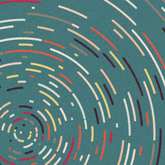 Colorful Universe Distribution Computational Generative Art background illustration