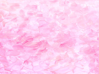Obraz premium Acrylic pink abstract background with splash, brush strokes, for wallpapers, posters, cards, invitations, websites, template for Valentine s Day. Vector