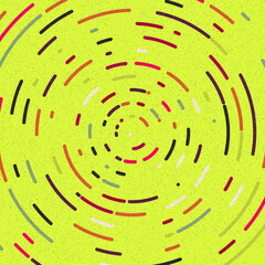 Colour Hexagon Tile Connection art background design illustration