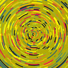 Colour Hexagon Tile Connection art background design illustration