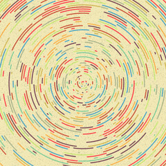 Colour Hexagon Tile Connection art background design illustration