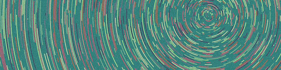 Colour Hexagon Tile Connection art background design illustration