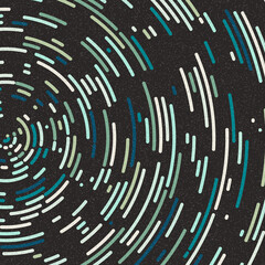 Colour Hexagon Tile Connection art background design illustration