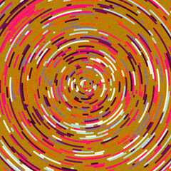 Colour Hexagon Tile Connection art background design illustration