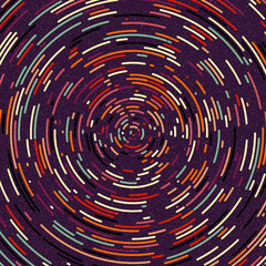 Colour Hexagon Tile Connection art background design illustration