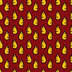 seamless background of thai pattern