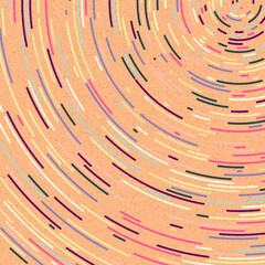 Colour Hexagon Tile Connection art background design illustration