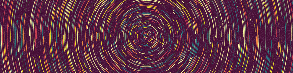 Colour Hexagon Tile Connection art background design illustration