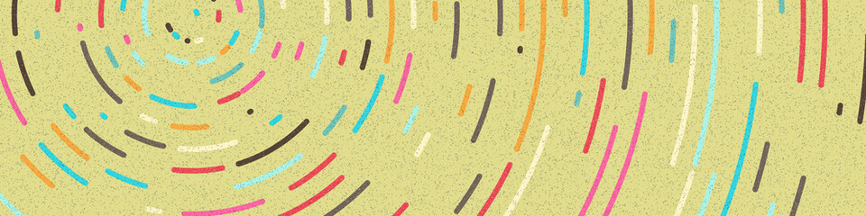 Colour Hexagon Tile Connection art background design illustration