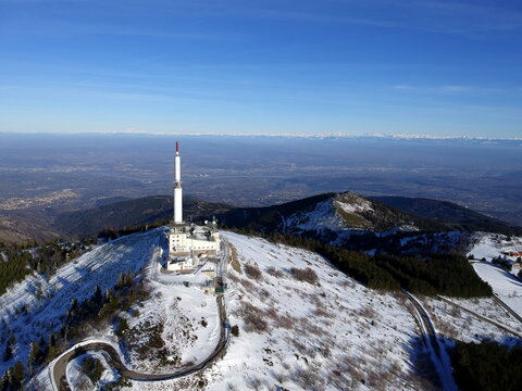 Col de l'Oeillon (cr&ecirc;t de l'oeillon) Parc naturel du Pilat Loire Auvergne Rh&ocirc;ne-Alpes France