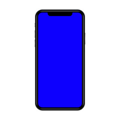 Phone mockup, blank, screen 