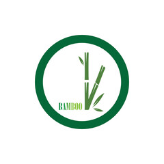 Bamboo Logo Template vector icon