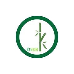 Bamboo Logo Template vector icon