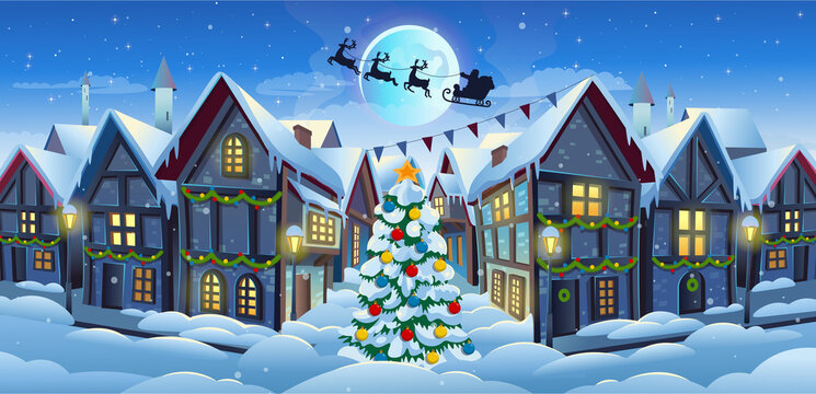 Winter Village Cartoon Images – Browse 21,431 Stock Photos, Vectors, and  Video | Adobe Stock
