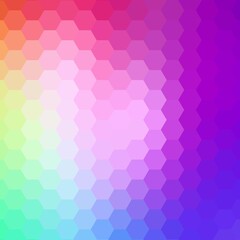 Fototapeta na wymiar color hexagon background. modern colorful background for presentations. eps 10