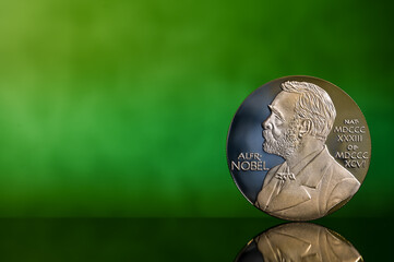 Prix Nobel Alfred sciences paix litterature physique chimie medecine economie - obrazy, fototapety, plakaty