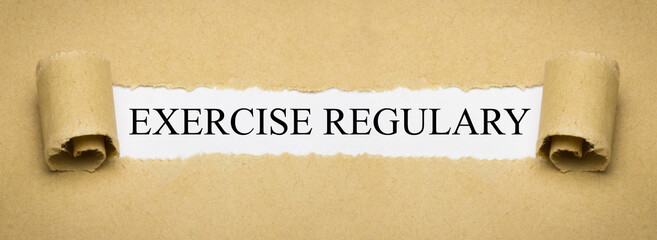 Exercise Regulary