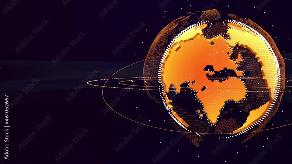 Poster communication network world hologram,network computer science,system connection scientific,3d render