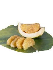 Grapefruit, fresh fruit from the garden