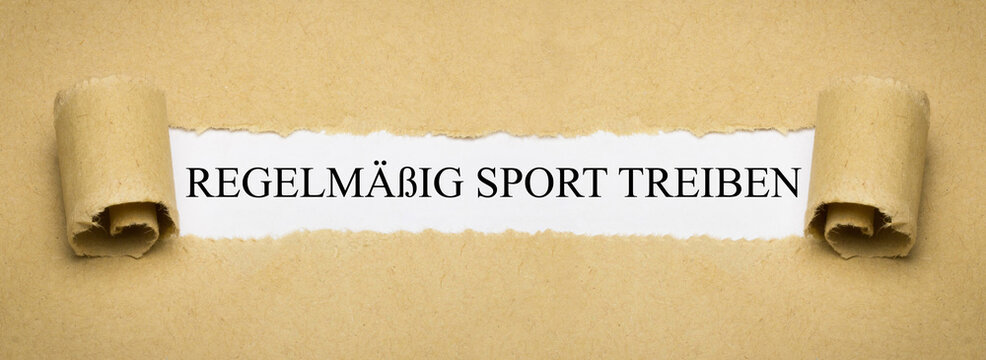 Regelm&auml;&szlig;ig Sport treiben