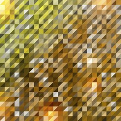 Abstract geometric background. With space for text .Golden triangles. eps 10