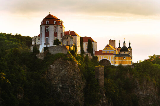 Vranov nad Dyj&iacute; Castle, located on the southern border of the Czech state about 110 km from Vienna, is one of the most remarkable secular buildings of the Central European Baroque.