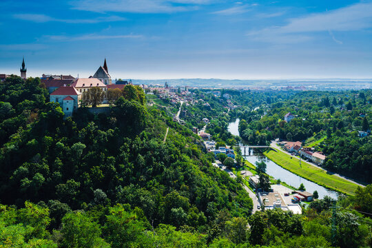 Znojmo is a city in the Czech Republic on the left bank of the river Dyje, 65 km southwest of Brno and 83 km northwest of Vienna