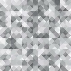 Gray abstract triangle geometric background for you amazing design. Grey background. Empty place for your presentation or headline. White texture. eps 10