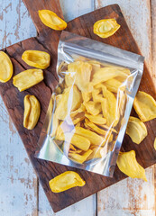 Jackfruit Dried crisps in bags