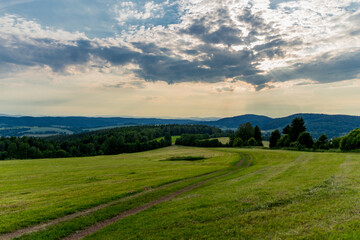 Obraz premium Herbstliche Entdeckungstour durch den Thüringer Wald bei Steinbach-Hallenberg - Thüringen