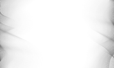 background with abstract vector sound wave lines