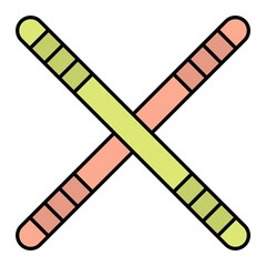 Vector Toya Filled Outline Icon Design