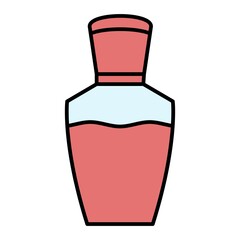 Vector Perfume Filled Outline Icon Design