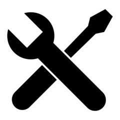  Vector Repair Glyph Icon Design