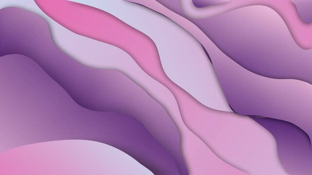Looped stylish abstract shape background, motion graphics