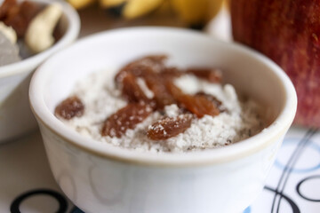 Bowl With Dry Fruits. Healthy Food