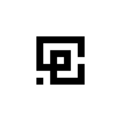 PC Initial letter monogram logo