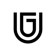UG Initial letter monogram logo