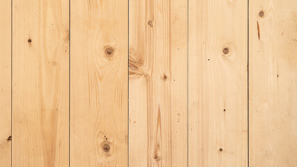 Fototapeta na wymiar Beam or imitation texture. Wood texture background. Profiled (glued) timber. Decorative cladding board with beveled bevels and a tenon-groove fixation system, with longitudinal ventilation grooves cut