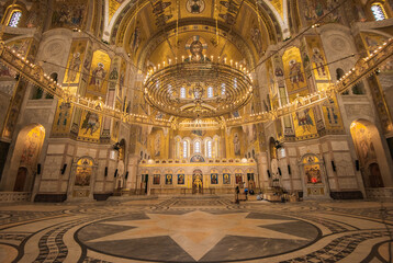 interior of church