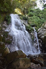 Wasserfall in Kolumbien im Landesinneren