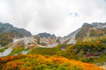 涸沢カールの紅葉