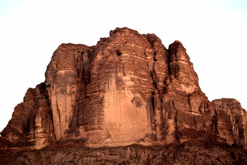 saudi arabian petra rock views