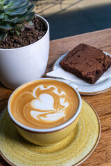coffee an brownie