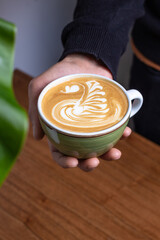 latte art coffee