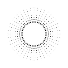 Light rays frame made with stars. Shine burst background. radiant spark, fireworks.