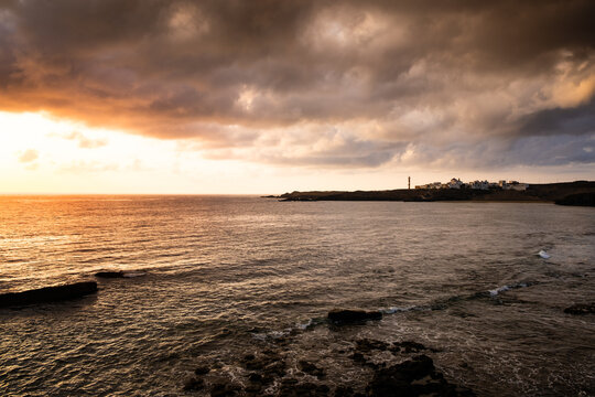 The neighborhood of "El Por&iacute;s de Arico", on the coast of Tenerife island (Canary Islands, Spain)